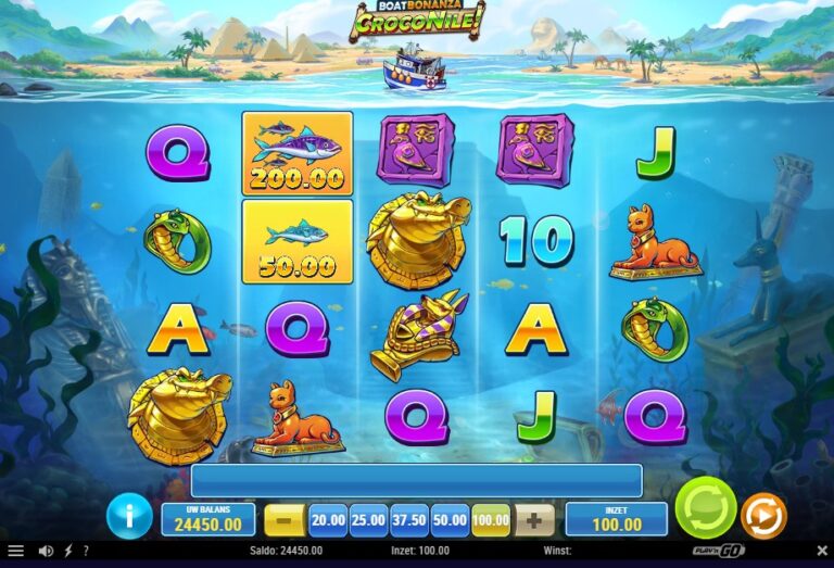 Screenshot 3 van Boat Bonanza CrocoNile!